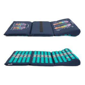 Acupressure Shakti Mat Blue Cotton Lotus - Reflexology