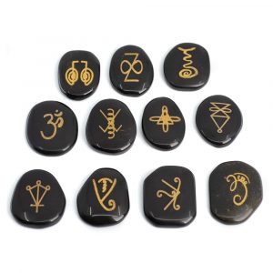 Reiki Stones Black Jasper - 11 stones