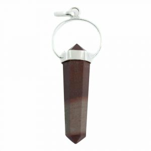 Gemstone Pendant Shiva Lingam Double Pointed