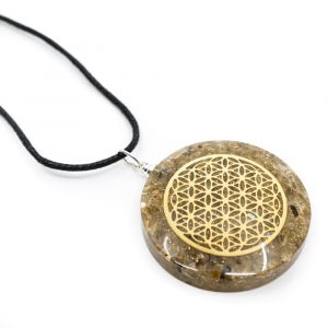 Orgon Pendant Flower of Life - Labradorite