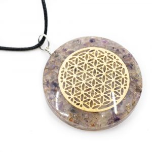 Orgon Pendant Flower of Life - Fluorite