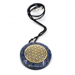 Orgon Pendant Flower of Life - Lapis Lazuli