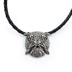 Amulet Viking Crows and All-Seeing Eye