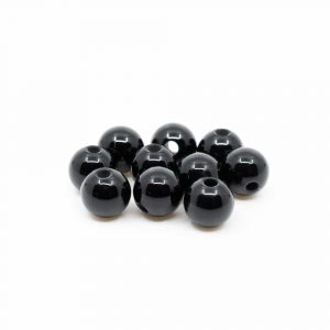 Gemstone Loose Beads Obsidian - 10 pieces (6 mm)