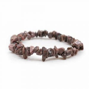 Gemstone Chip Bracelet Rhodonite