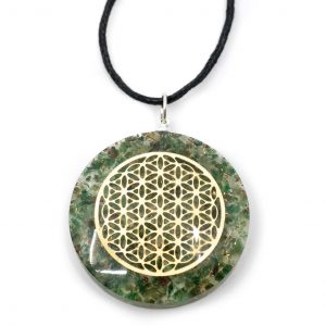 Orgon Pendant Flower of Life - Jade