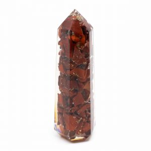 Orgonite Obelisk Red Jasper (70 mm)