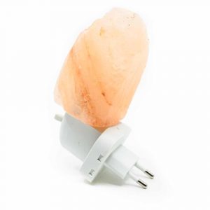 Salt Stone Night light Orange Rough Natural