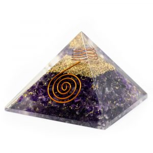 Orgonite Pyramid Amethyst (40 mm)