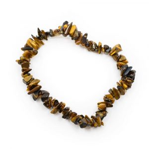 Gemstone Chip Bracelet Tiger Eye (19 cm)