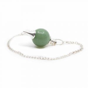 Pendulum Gemstone Green Aventurine Sphere