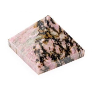 Pyramid Gemstone Rhodonite (25 mm)