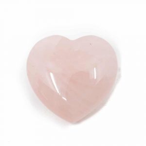 Gemstone Heart Rose Quartz (20 mm)