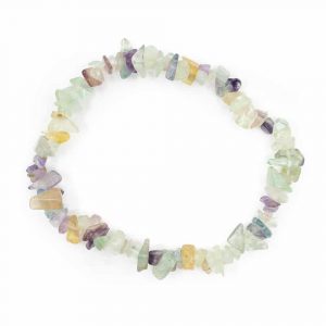 Gemstone Chip Bracelet Fluorite