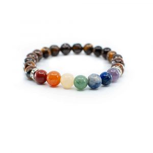 Tiger Eye Chakra Bracelet