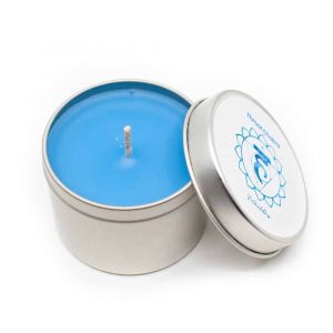 Natural Scented Candle 5th Chakra - Vanilla