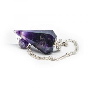 Pendulum Gemstone Amethyst Facet