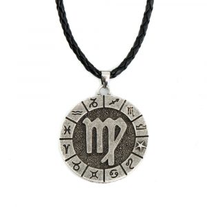 Metal Horoscope Pendant Virgo (40 mm)