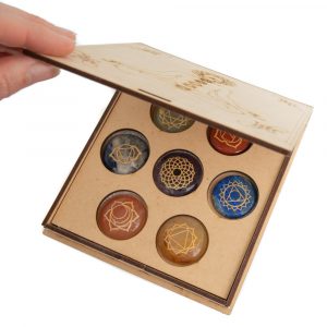 Chakra Gemstones in Storage Box