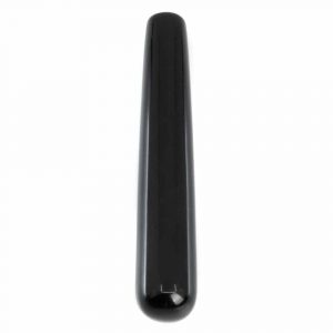 Yoni Wand Obsidian - 10 cm