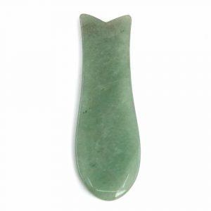 Gua Sha Scraper Aventurine Fish - 95 mm