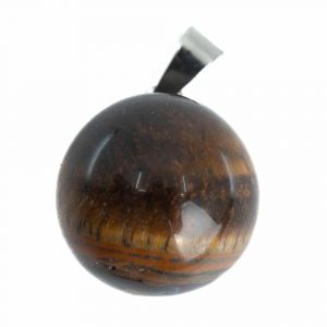 Gemstone Pendant Tiger's Eye Sphere