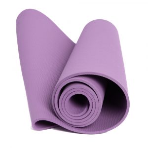 Spiru TPE Yoga Mat Purple - Extra Thick - 6 mm - 183 x 61 cm