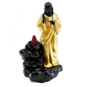 Backflow Incense Burner Waterfall Jesus (18 cm)