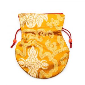 Brocade Bag Handmade - Orange