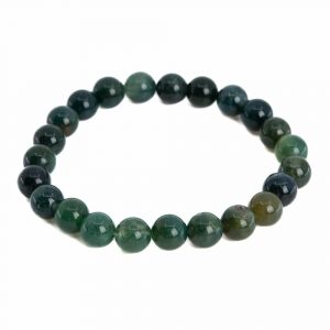 Gemstone Bracelet Ocean Grass Agate - 8 mm