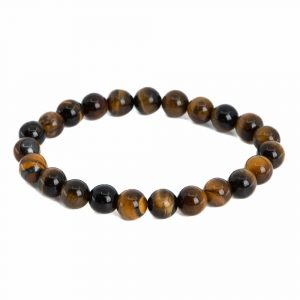 Gemstone Bracelet Tiger's Eye - 8 mm