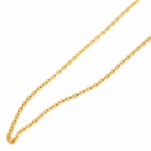 Necklace 925 Silver - Gold Plated (45 cm)