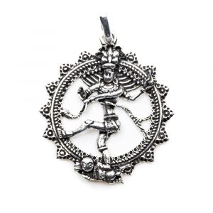 Pendant Shiva Silver-coloured (35 mm)