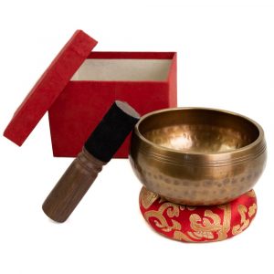 Singing Bowl Gift Set Handmade - 13 cm