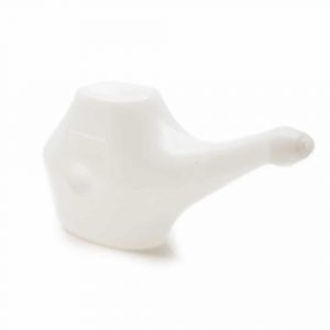 Neti Pot Plastic - White