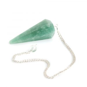 Pendulum Gemstone Green Aventurine Facet