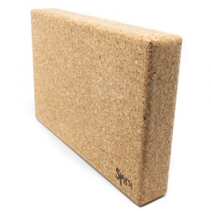 Spiru Yoga Block Eco Cork Rectangle Large - 30 x 5 x 20 cm