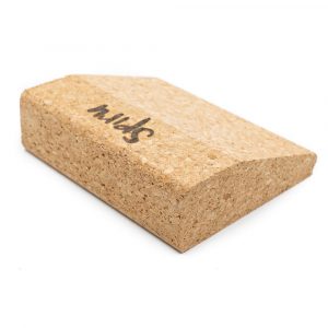 Spiru Yoga Block Eco Cork Wedge Short - 10 x 9 x 3 cm