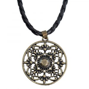 Pendant Mandala Gold Colored (30 mm)