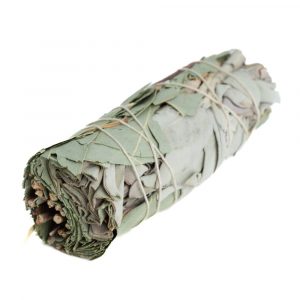 White Sage & Eucalyptus Smudge Stick (10 cm)