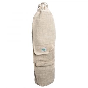 Natural Hemp Yoga Bag with Drawstring