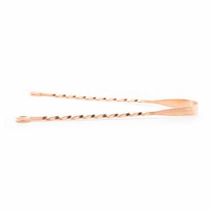 Tongue Scraper Twisted Copper