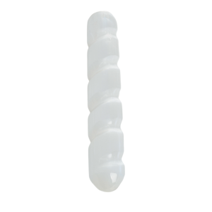 Selenite Massage Rod Twisted 14 cm