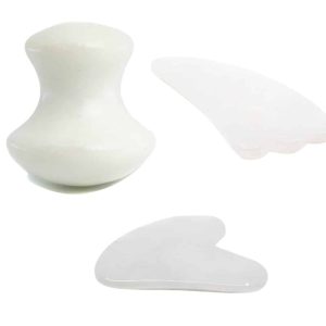 White Jade Massage Set Complete - Bundle