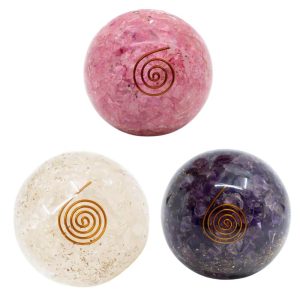 Golden Triangle Orgonite Balls Set - Bundle