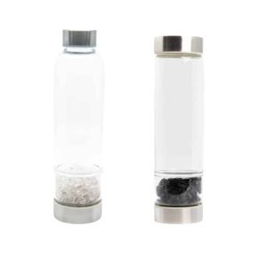 Yin Yang Gemstone Water Bottles Set - Bundle