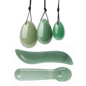 Luxury Green Aventurine Yoni Set for Self-Love - Bundle