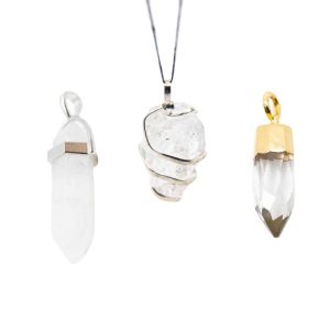 Popular Rock Crystal Pendant Set - Bundle