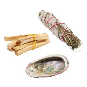 Clean Your House Package with White Sage & Rosemary Smudge (Medium) - Bundle