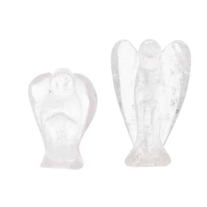 Rock Crystal Angel Set (Small and Large) - Bundle